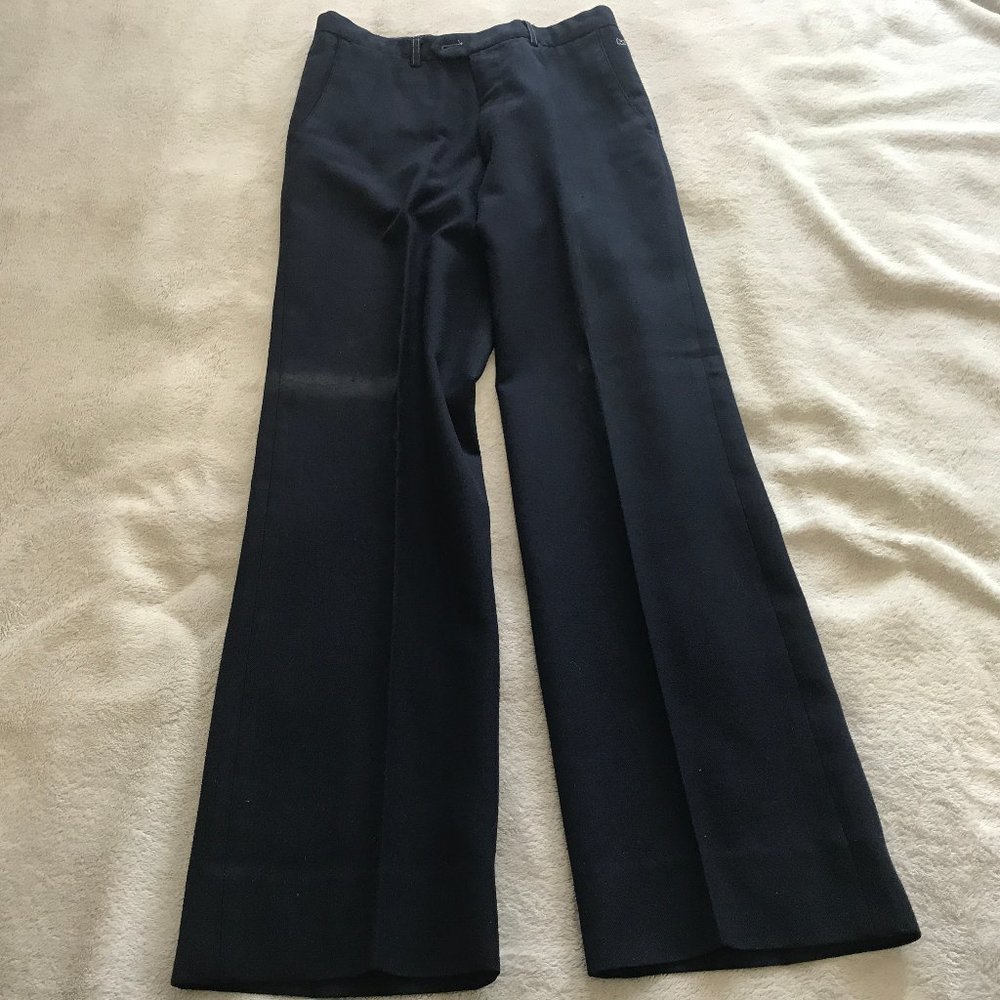 Dark Blue Skinny Dress Pants 28 inch